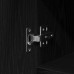 Birou  Negru Din Stejar - 100X50X75 Cm - Fabricat Din Lemn Prelucrat
