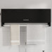 Dulap  Negru Stejar 100X32,5X35 Cm Lemn Prelucrat