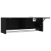 Dulap  Negru Stejar 100X32,5X35 Cm Lemn Prelucrat