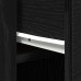 Birou  Negru Stejar 100X49X75 Cm Lemn Prelucrat
