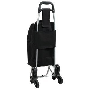 Cărucior De Cumpărături  Cu Scări Negre 38 L