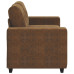 Canapea 2D  Maro 120 Cm Din Piele Eco