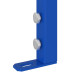 Accesorii Baie  Montați Albastru Metal 50 X 17.5 X 136 Cm Durabil