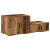Cabinet De Depozitare  Din Lemn Vechi 118X41X40 Cm, Din Lemn De Inginerie