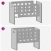 Aragaz Exterior Rectangular 50X30X40 Cm Din Oțel Rezistent La Intemperii