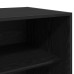 Dulap  Negru Stejar 80X50X200 Cm Din Lemn Prelucrat