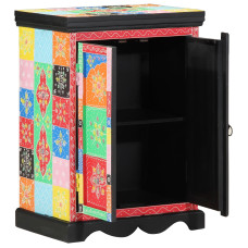 Masă Consolă  Multicolor 50X30X75 Cm Din Lemn De Mango