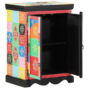 Masă Consolă  Multicolor 50X30X75 Cm Din Lemn De Mango