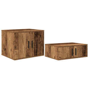 Cabinet De Depozitare  Din Lemn Vechi 118X41X40 Cm, Din Lemn De Inginerie