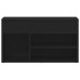 Bancă De Hol  Negru Stejar 60X30X45 Cm Lemn Compozit