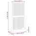 Ecran De Intimitate Interior/Exterior 150 Cm Din Lemn Solid De Acacia