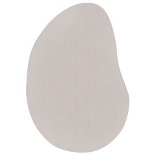 Covoare  Bej Polipropilenă 160 X 230 Cm Covor De Zonă Oval