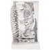 Suporturi Decorative Pentru Cărți  2 Buc Silver 7X9X11 Cm Aluminiu Bufniță