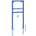 Accesorii Baie  Montați Albastru Metal 50 X 17.5 X 136 Cm Durabil