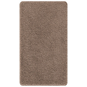 Covoraș De Baie  Dreptunghiular Maro 70X120 Cm Poliester Antiderapant