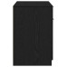 Birou  Negru Din Stejar - 100X50X75 Cm - Fabricat Din Lemn Prelucrat