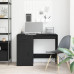 Birou  Negru Stejar 100X49X75 Cm Lemn Prelucrat