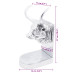 Suporturi Decorative Pentru Cărți 2 Buc Silver 17X15X27 Cm Aluminiu Bull