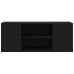 Bufet Tv Stejar Negru 100X35X40 Cm Lemn Prelucrat