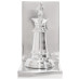 Suporturi Pentru Cărți 2 Buc Argintiu 11X12X19,5 Cm Aluminiu Șah