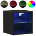 Cabinet Pentru Tv Led Stejar Negru 30X28,5X30 Cm Lemn Tehnologic