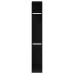Dulap  Negru Stejar 30X50X200 Cm Lemn Prelucrat