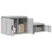 Cabinet De Depozitare  Gri Sonoma 127X41X40 Cm Lemn Compozit