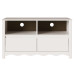 Cabinet Tv ""Drammen"" Alb 99X43X55 Cm Lemn Solid Pin