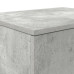 Cabinet De Depozitare  Gri Beton 127X41X40 Cm Lemn Aglomerat
