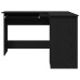 Birou  Negru Stejar 120X140X75 Cm Din Lemn