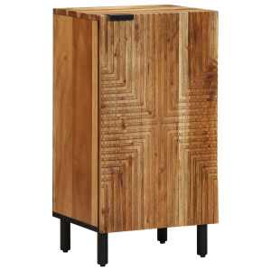 Bufet 40X33X75 Cm Lemn Masiv De Acacia