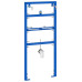 Accesorii Baie  Albastru Oțel 50 X 17.5 X 139 Cm Cadru Chiuvetă