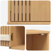 Cabinet De Baie  35X30X55 Cm Lemn Masiv De Pin