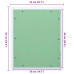 Panou De Acces  Cu Ramă Din Aluminiu Și Placă De Gips De 500X600 Mm