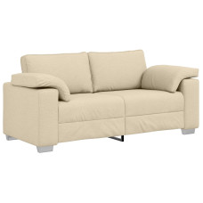 Canapea  Crem Material Textil Medie Rezistentă Canapea