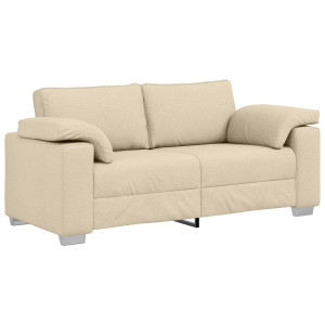 Canapea  Crem Material Textil Medie Rezistentă Canapea