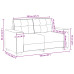 Canapea 2D  Maro 120 Cm Din Piele Eco