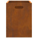 Aragaz Exterior Rectangular 50X30X40 Cm Din Oțel Rezistent La Intemperii