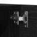 Cabine Tv De Perete  2 Buc Negru Stejar 30,5X30X30 Cm