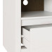 Cabinet Tv ""Drammen"" Alb 99X43X55 Cm Lemn Solid Pin