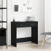 Birou  Negru Stejar 80X40X75 Cm Lemn Compus