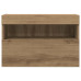 Cabinet De Televizor Cu Lumini Led Stejar Artisan 60X30X40 Cm