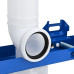 Accesorii Baie Alb Plastic 50 X 8 X 131 Cm Cadru Toiletare
