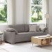 Canapea 3 Locuri  Taupe 178 Cm Fabbric