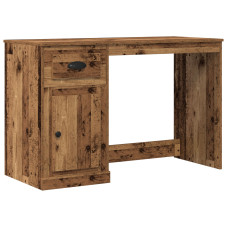 Birou  Cu Spațiu De Stocare Din Lemn Vechi 50X115X75 Cm Din Lemn Stratificat