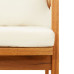 Bancă De Grădină Cu Perne 115X65X71 Cm Lemn Solid De Acacia