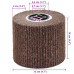Rolle De Șlefuit 3 Buc 320 Grit Fibre Sintetice