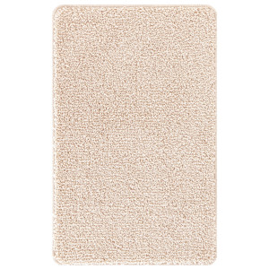 Covoraș De Baie  Dreptunghiular Crem 60X90 Cm Din Polipropilen Anti-Alunecare