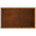 Aragaz Exterior Rectangular 50X30X40 Cm Din Oțel Rezistent La Intemperii