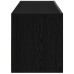Bibliotecă Tv Cu Led Negru Stejar 120X35X40 Cm Lemn Prelucrat